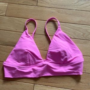 Aerie Hot Pink Bathing Suit top